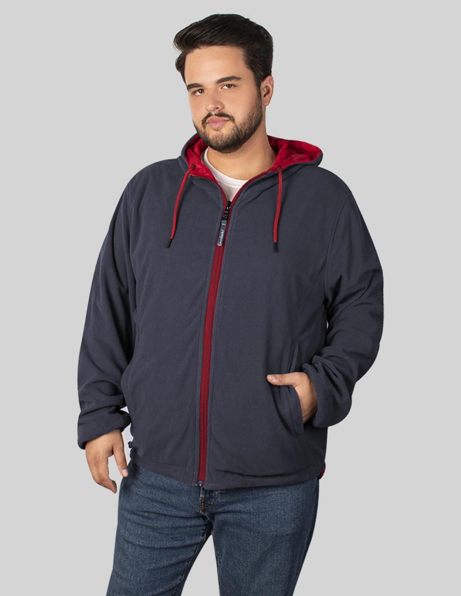 Chamarra casual Greenlander impermeable reversible para hombre