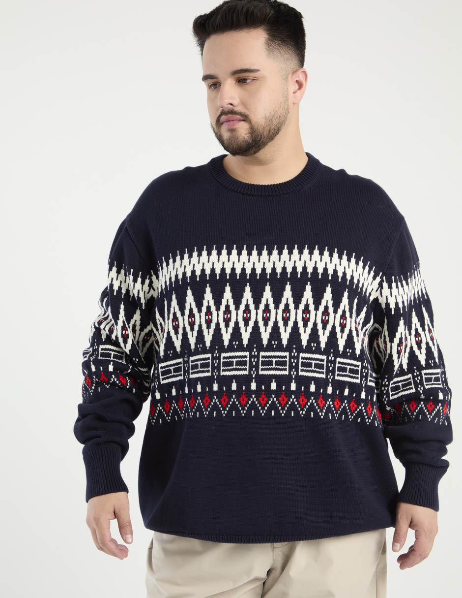 Suéter Tommy Hilfiger cuello redondo para hombre