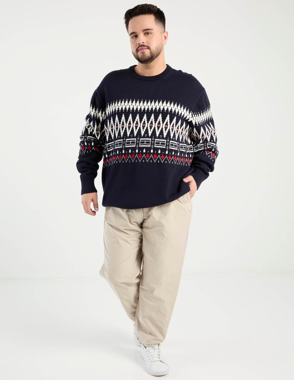 Suéter Tommy Hilfiger cuello redondo para hombre