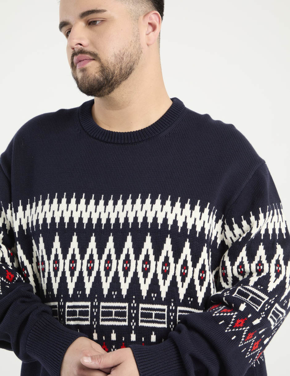 Suéter Tommy Hilfiger cuello redondo para hombre