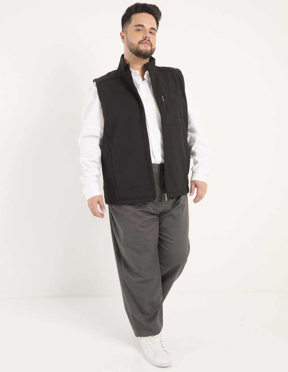 Pantalón chino regular de algodón para hombre 6