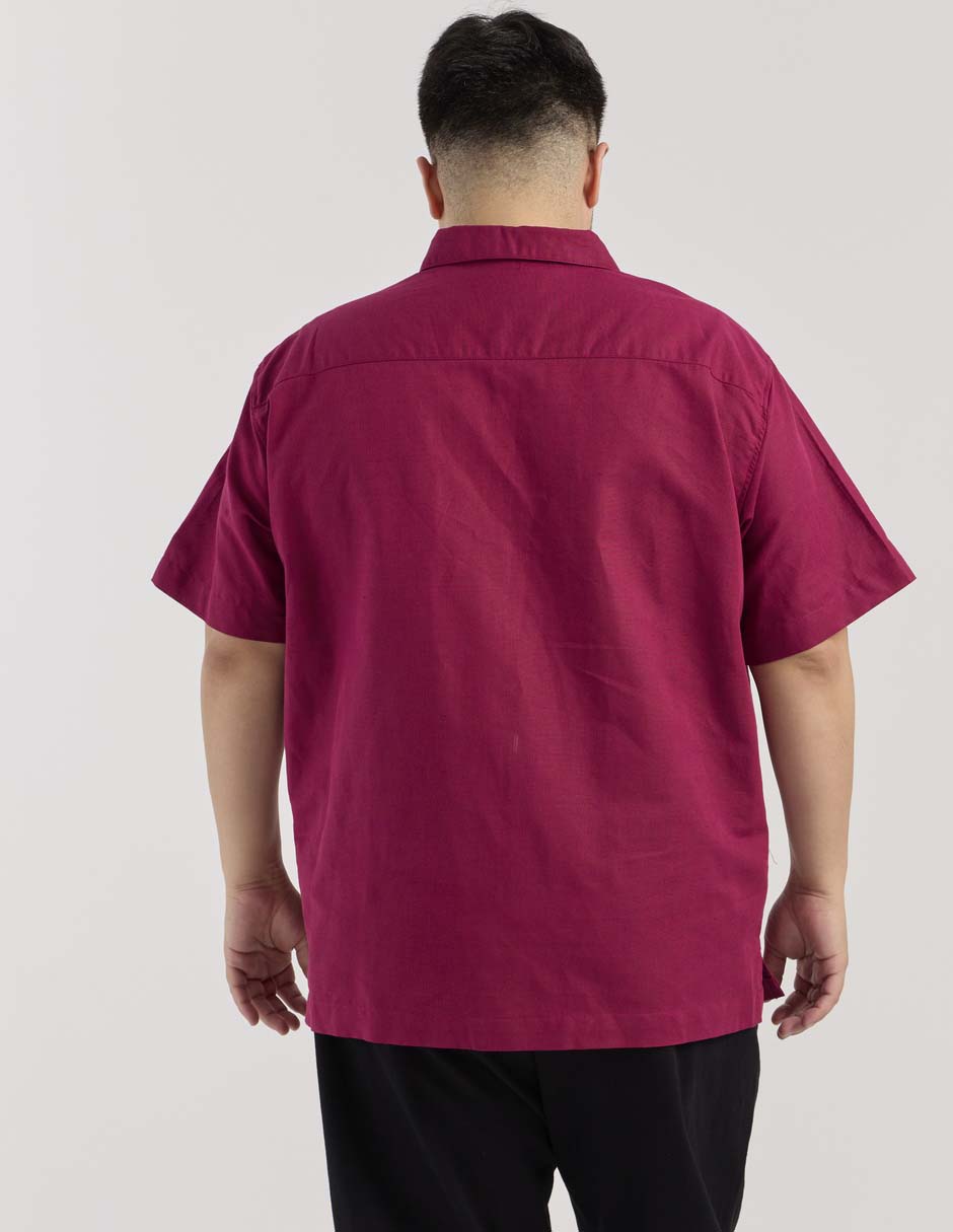 Guayabera manga corta para hombre 5