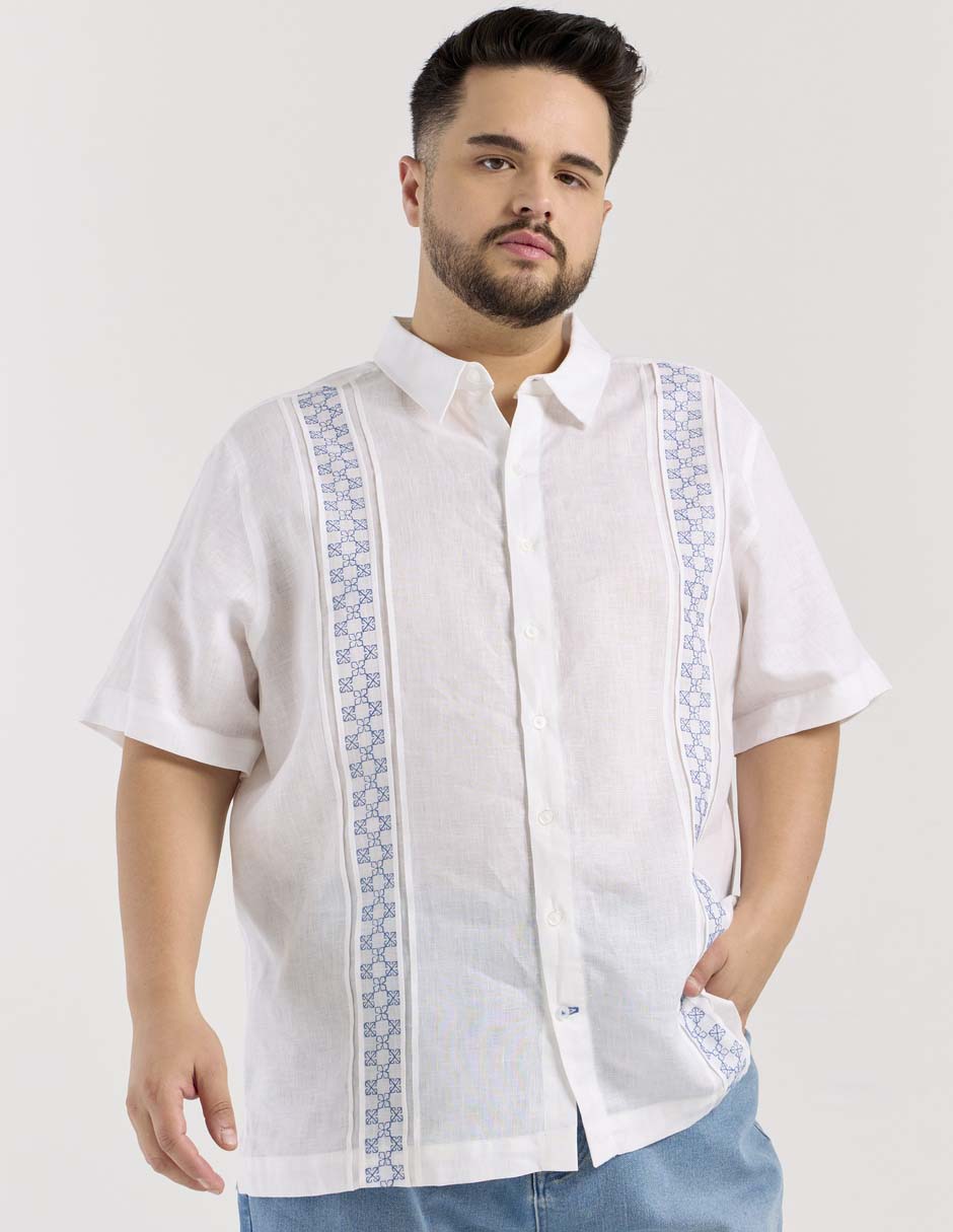 Guayabera manga corta Ábito para hombre