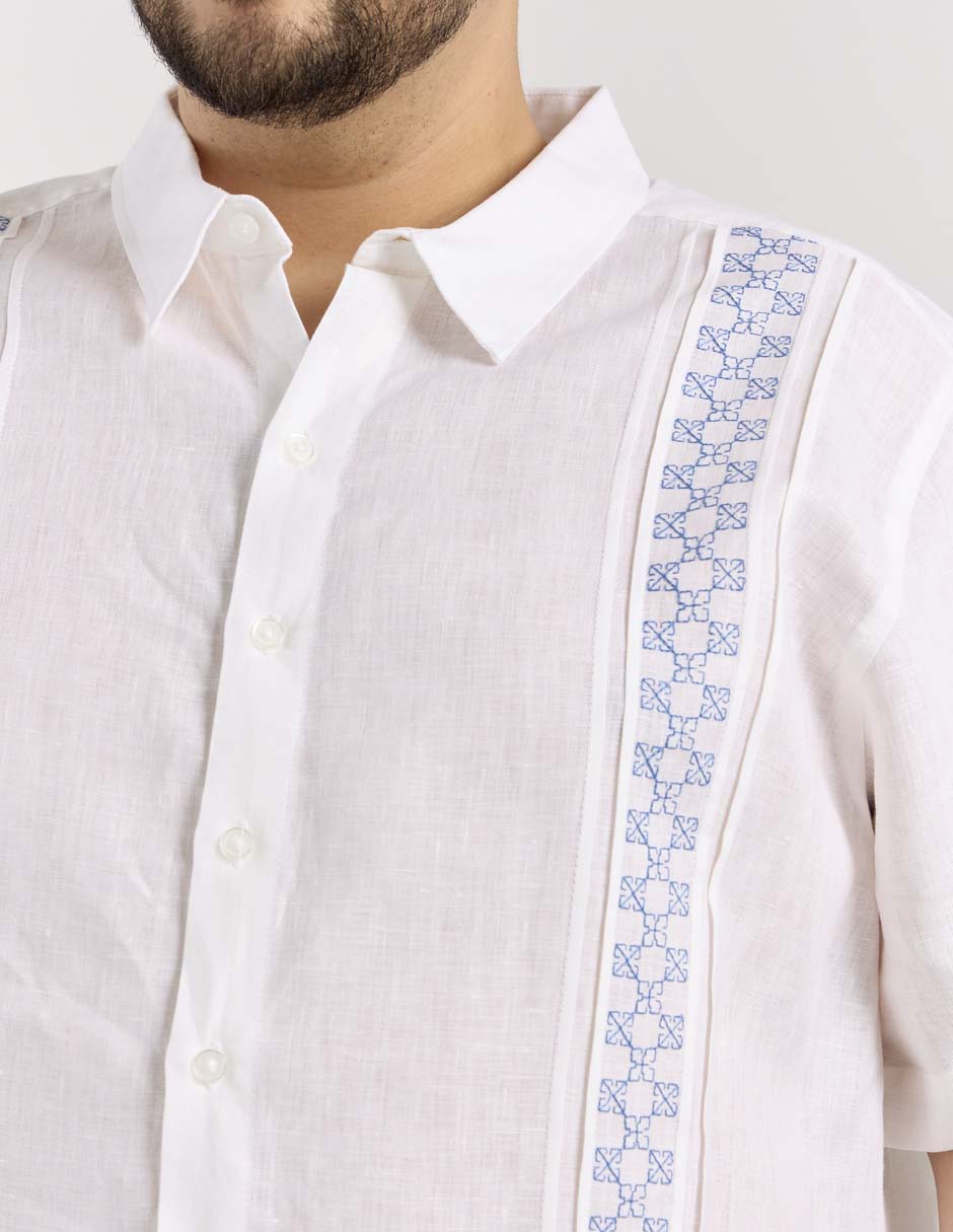 Guayabera manga corta Ábito para hombre