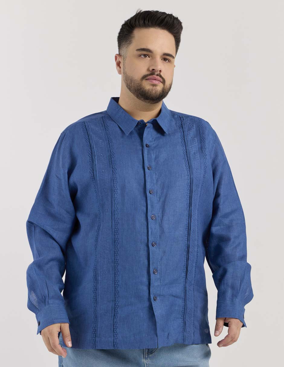 Guayabera manga larga Ábito para hombre