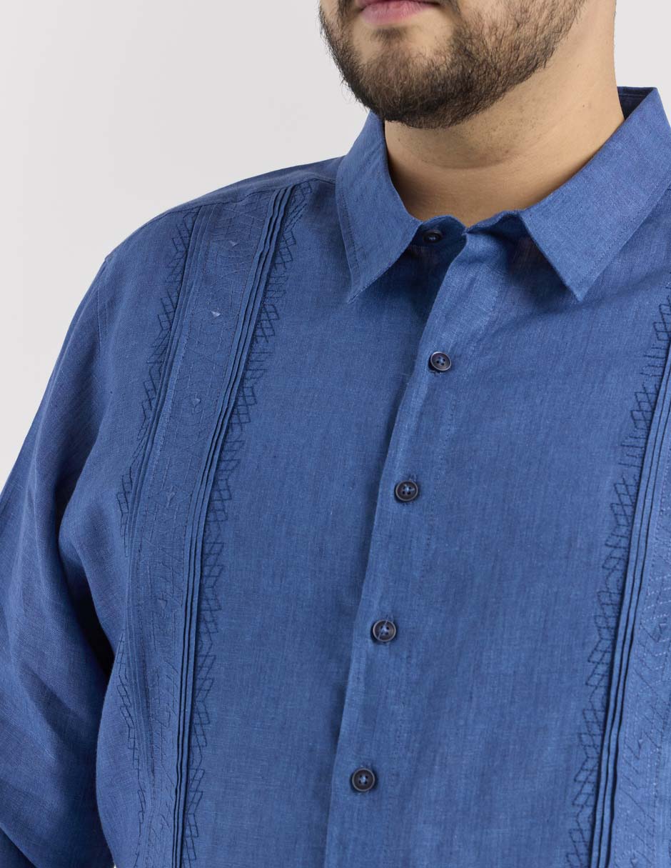 Guayabera manga larga Ábito para hombre
