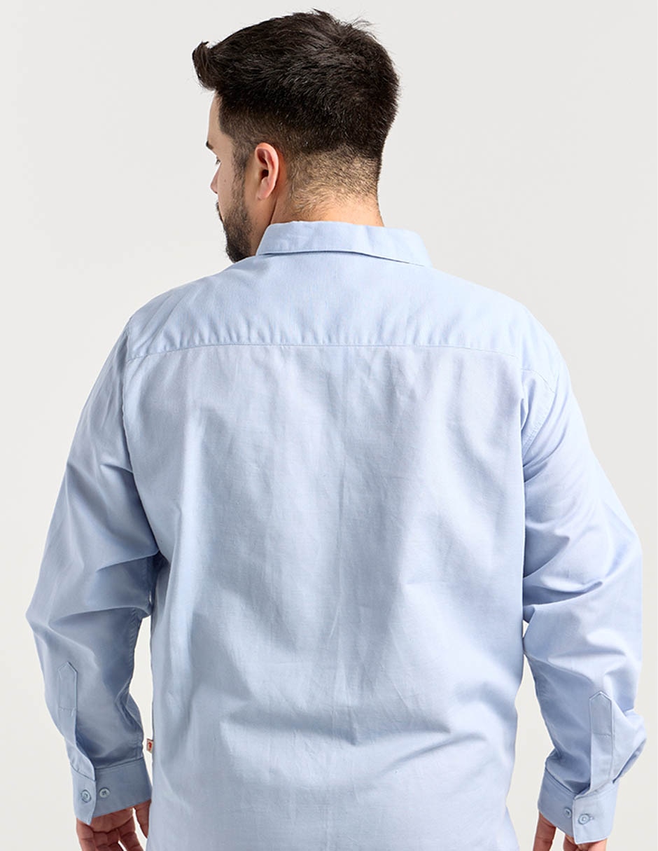 Guayabera manga larga para hombre 11