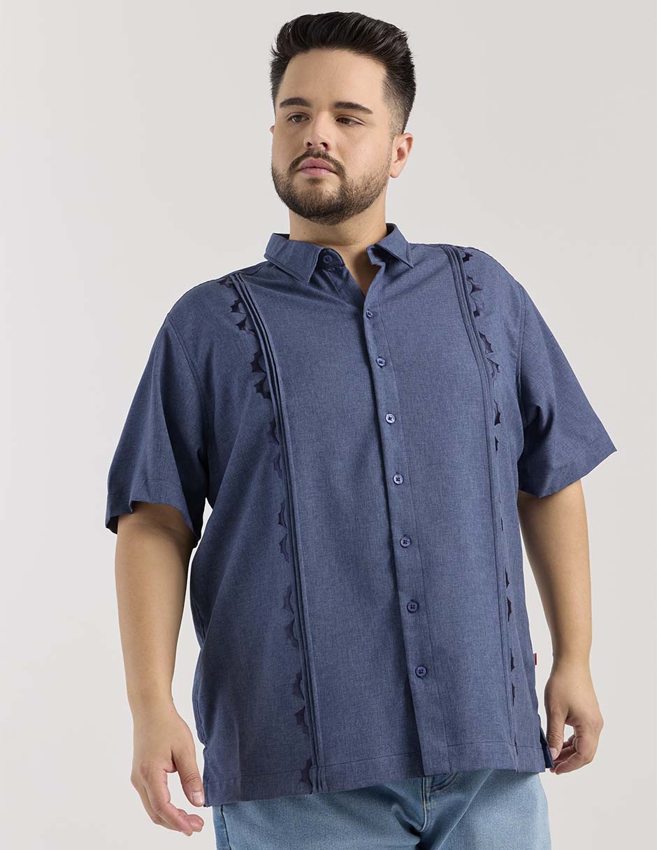 Guayabera manga corta Costavana para hombre