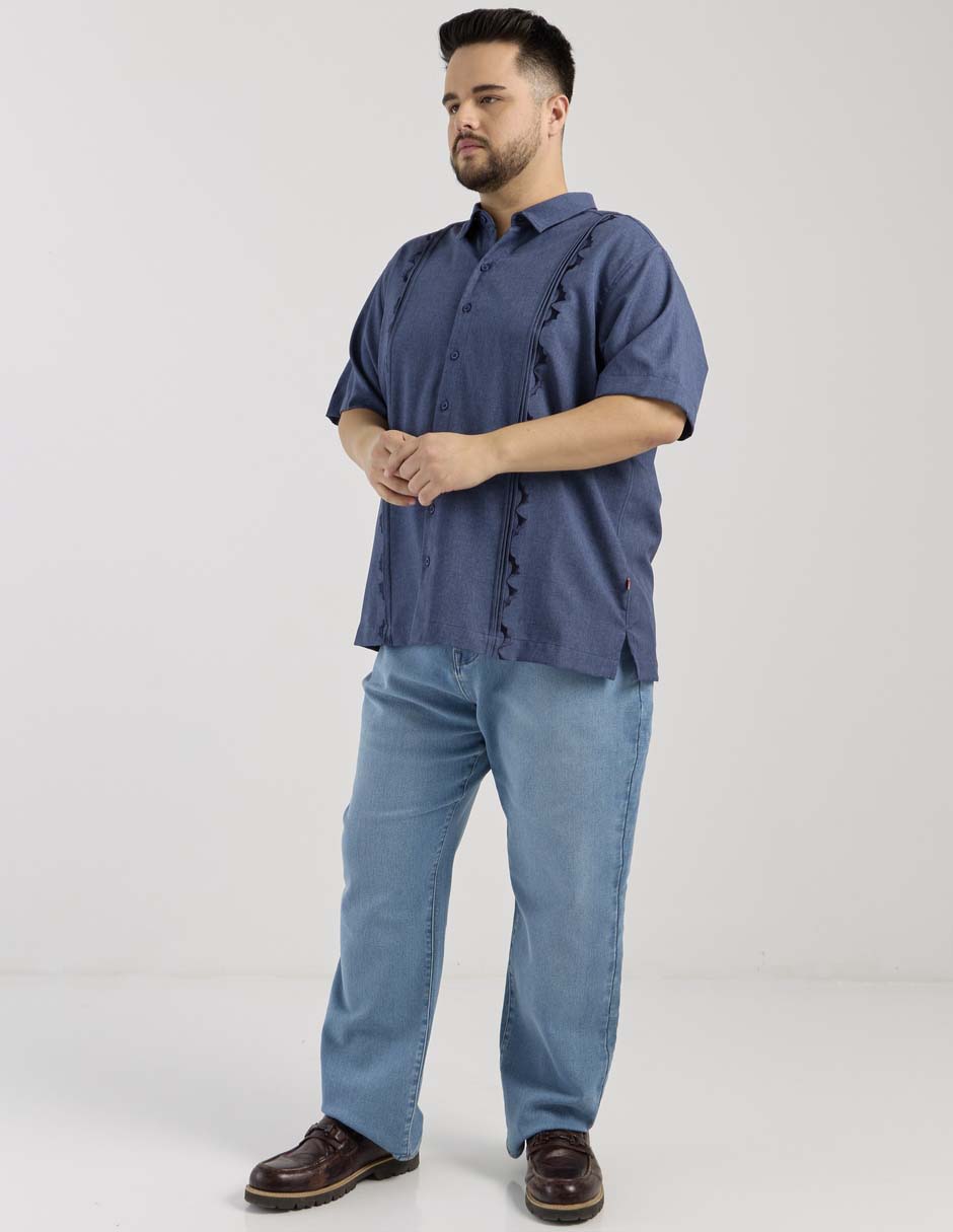 Guayabera manga corta Costavana para hombre