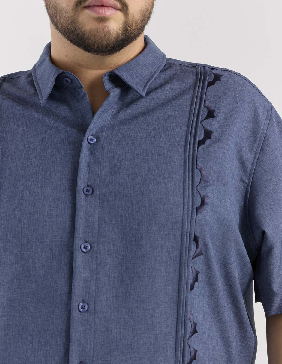 Guayabera manga corta Costavana para hombre