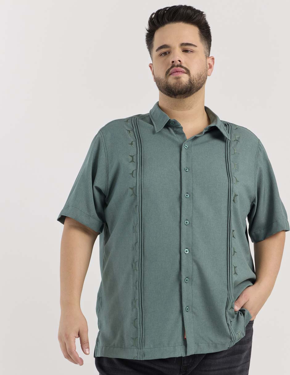 Guayabera manga corta Costavana para hombre