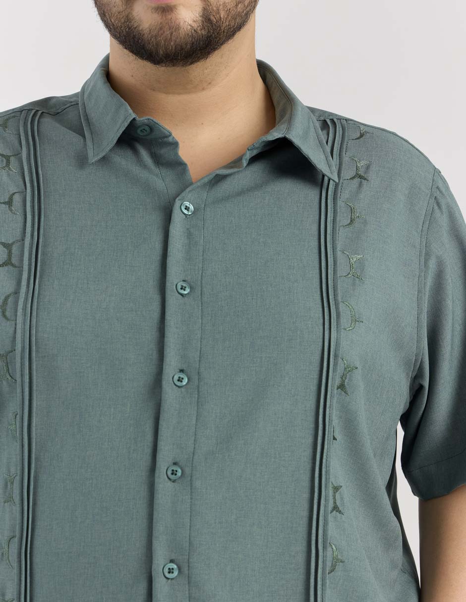 Guayabera manga corta Costavana para hombre
