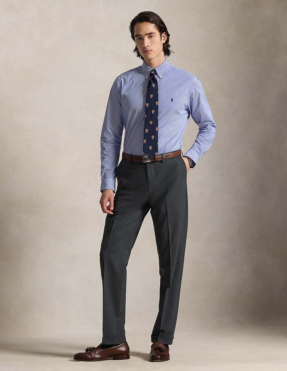 Camisa casual POLO RALPH LAUREN manga larga para hombre 3