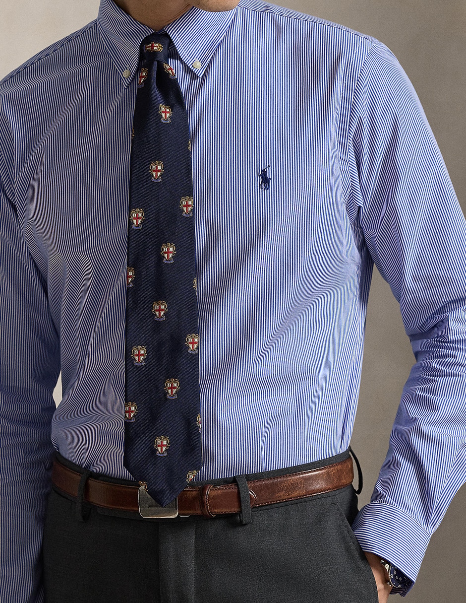Camisa casual POLO RALPH LAUREN manga larga para hombre 4