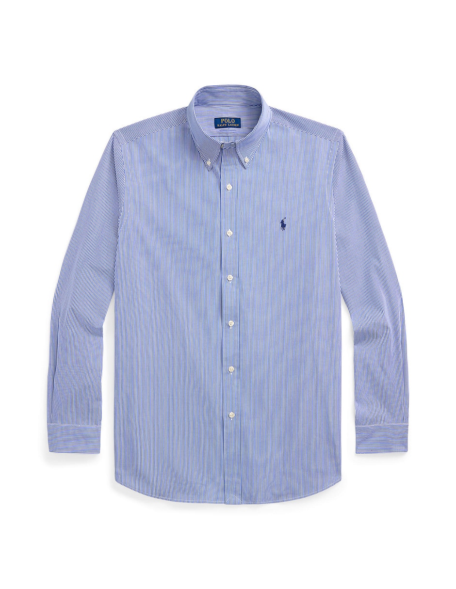 Camisa casual POLO RALPH LAUREN manga larga para hombre 5