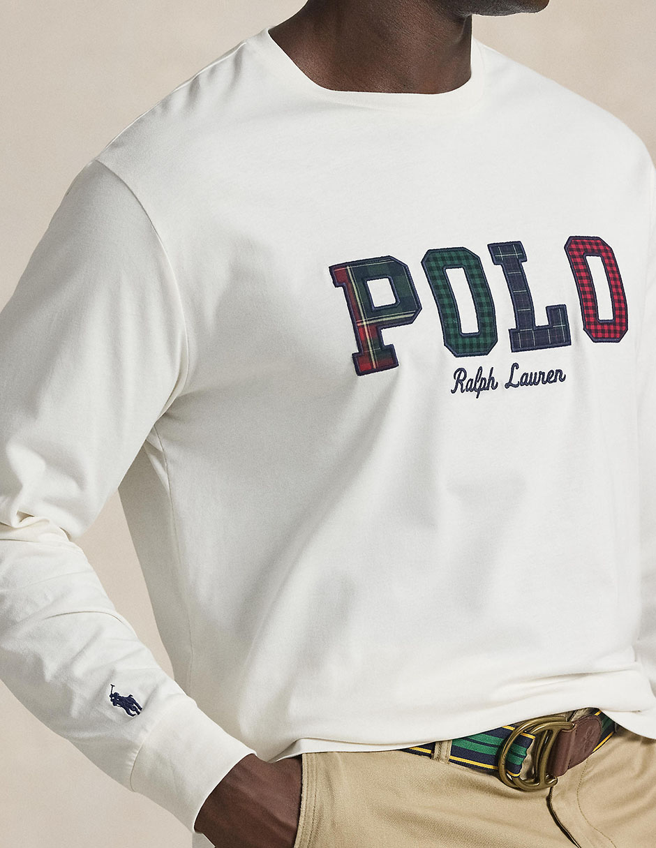 Playera Polo Ralph Lauren cuello redondo para hombre