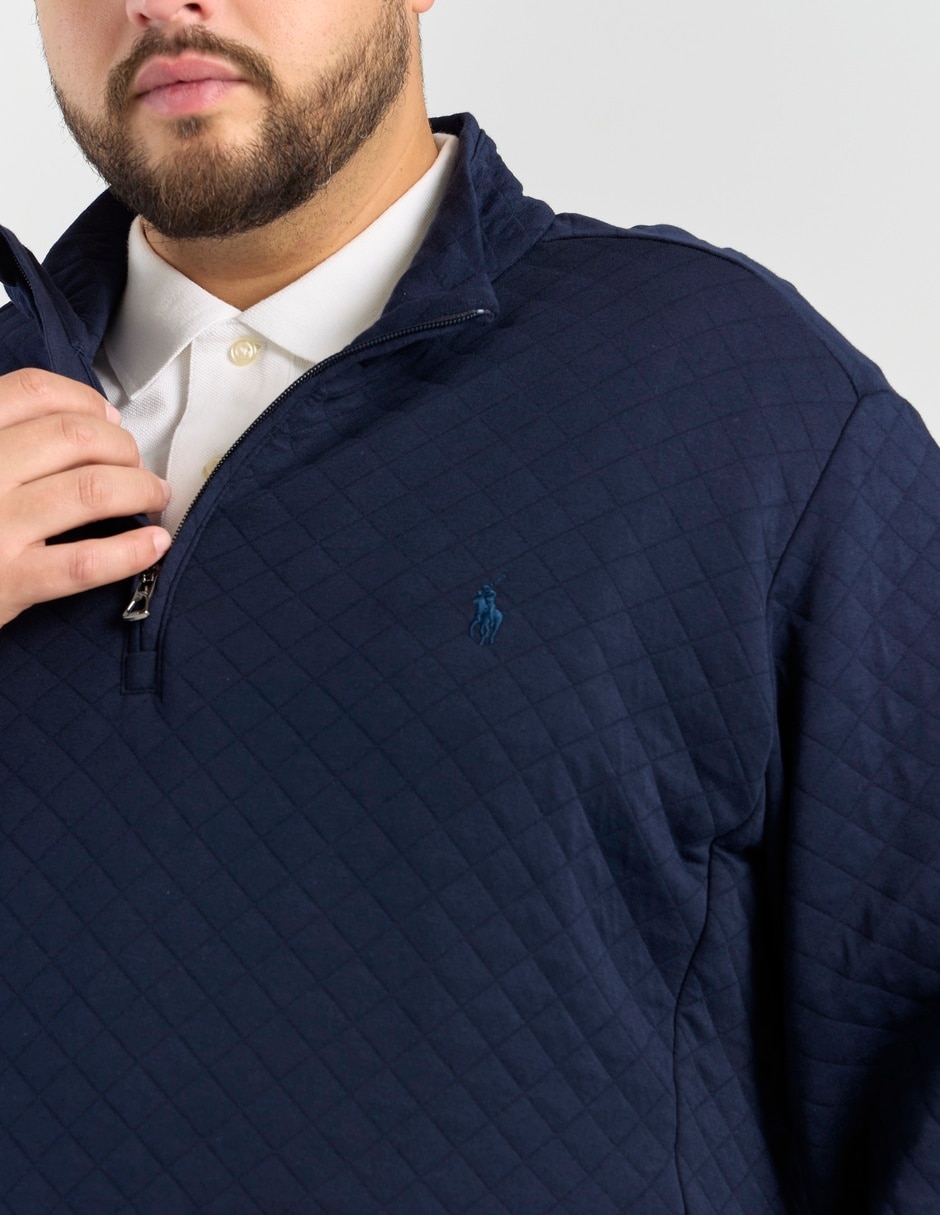 Suéter cuello con cierre para hombre 4
