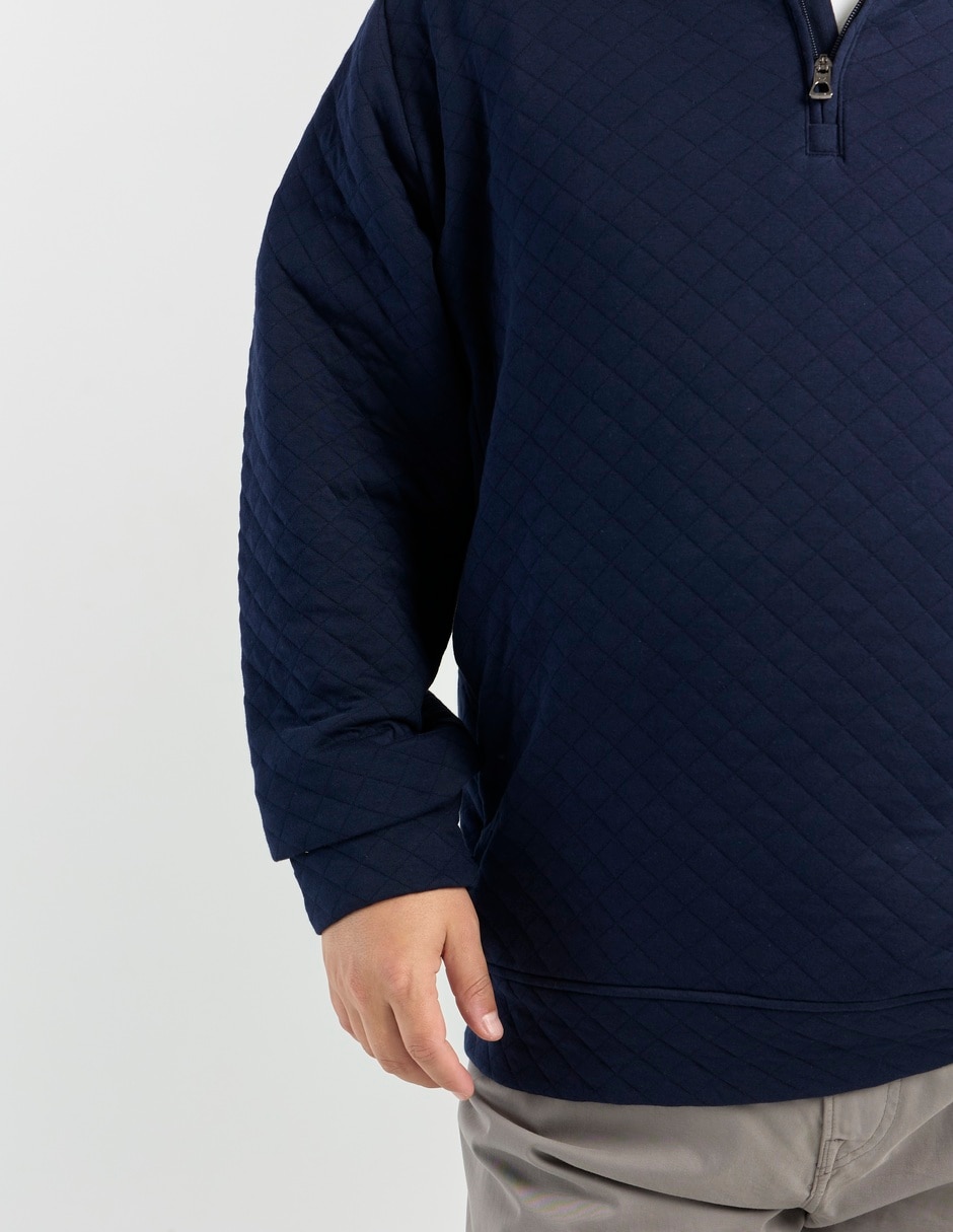 Suéter cuello con cierre para hombre 5