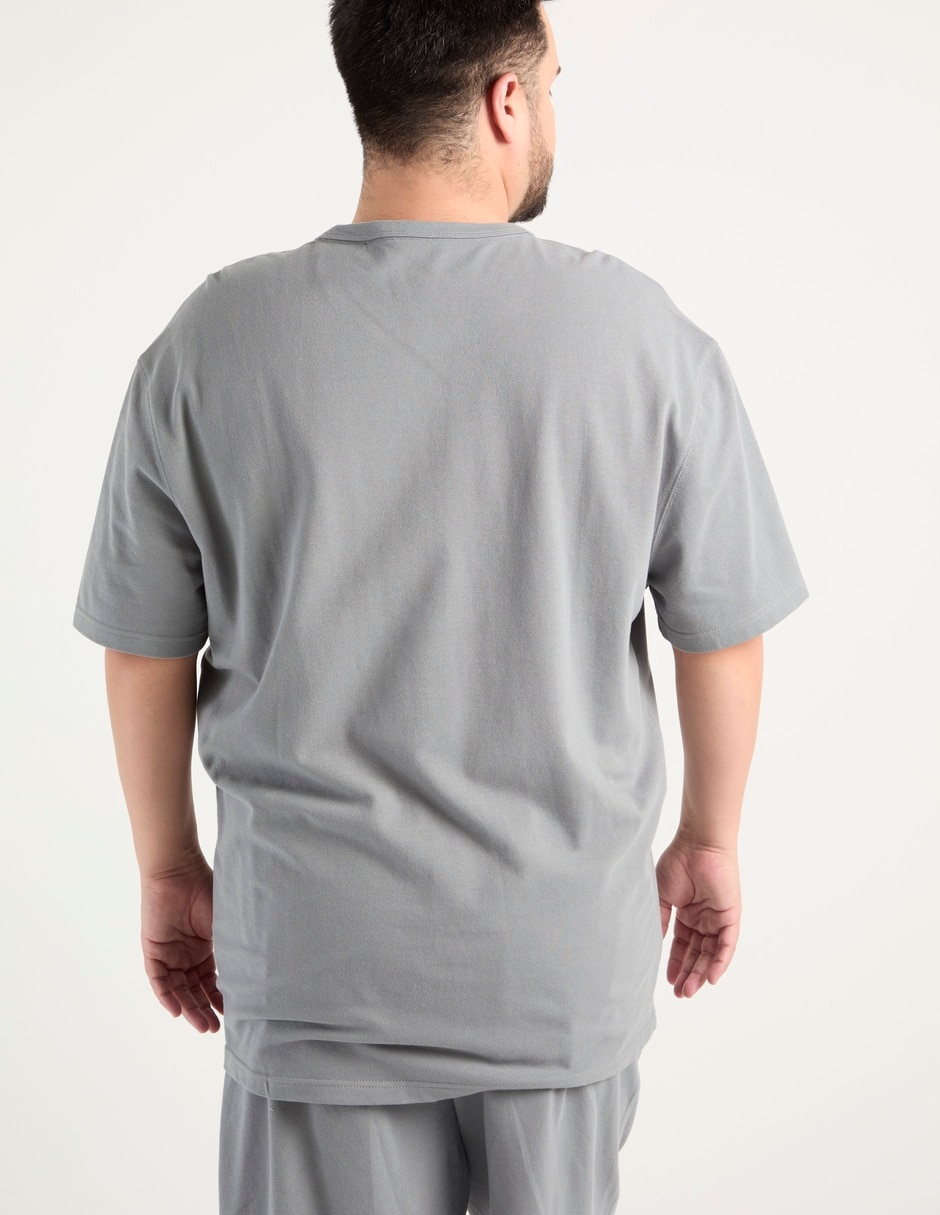 Playera cuello redondo para hombre