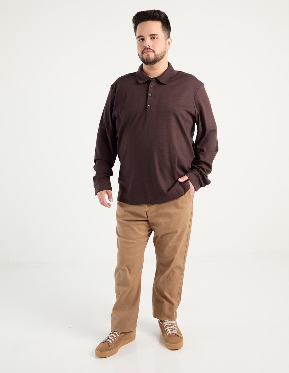 Playera tipo polo Ck para hombre