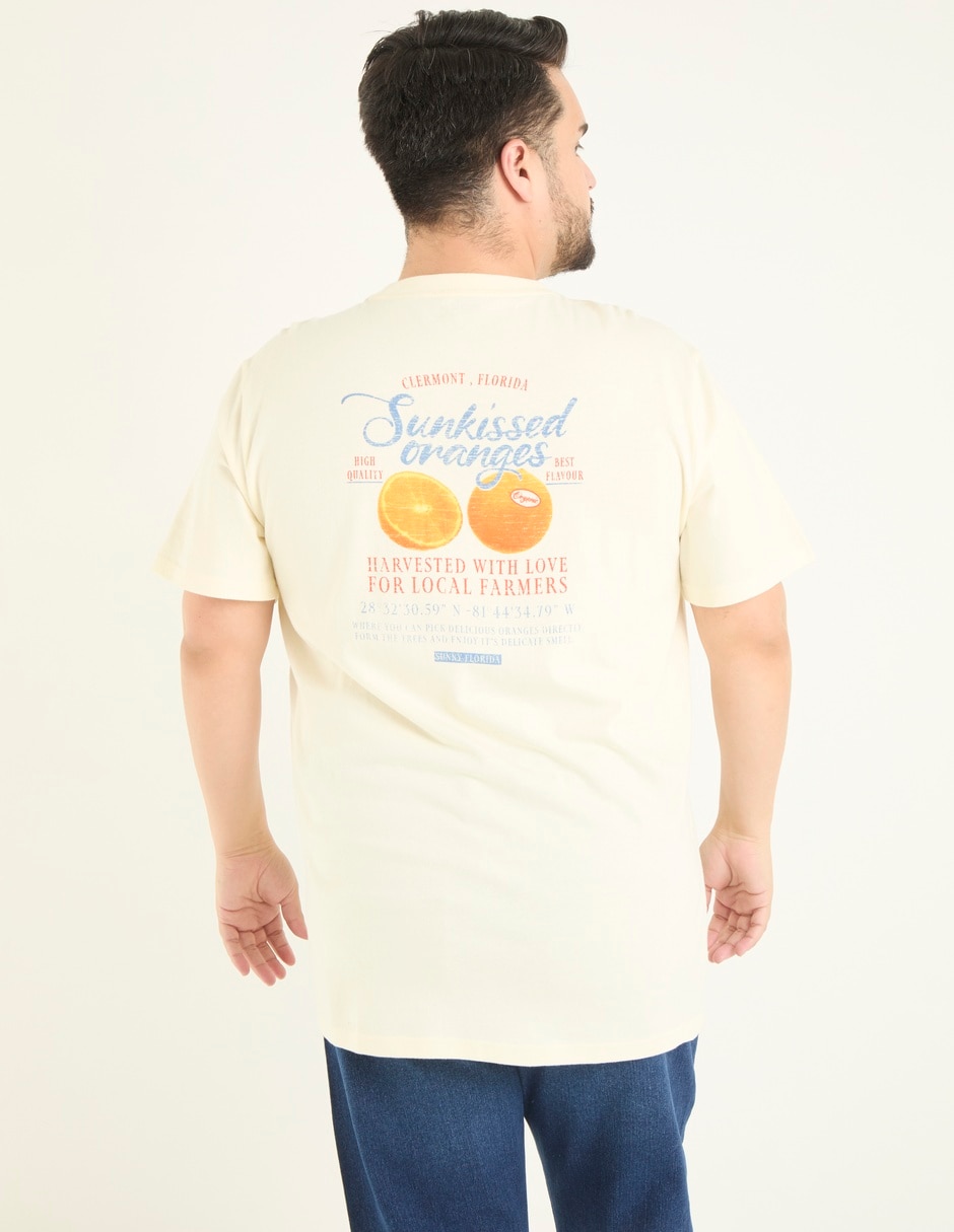 Playera cuello redondo para hombre 5