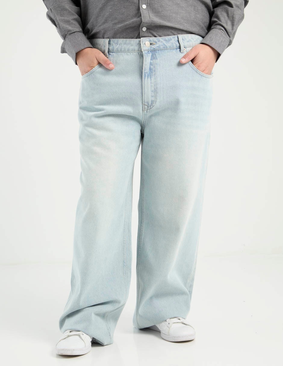 Jeans baggy That's It lavado claro para hombre