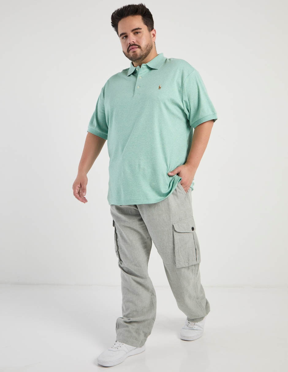 Pantalón cargo regular de algodón para hombre 4