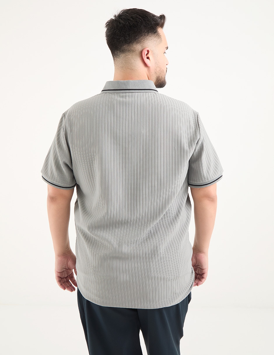 Playera cuello polo para hombre