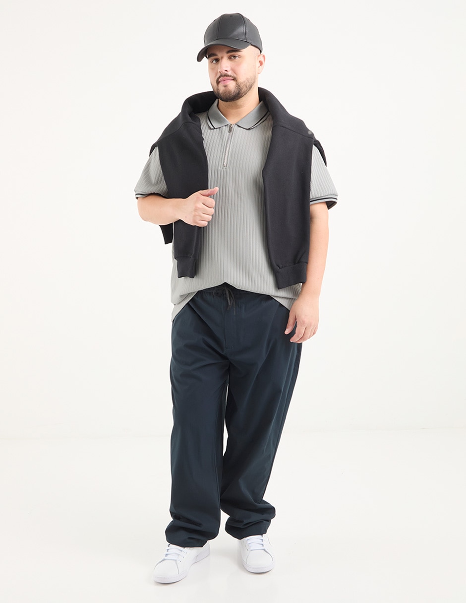 Playera cuello polo para hombre