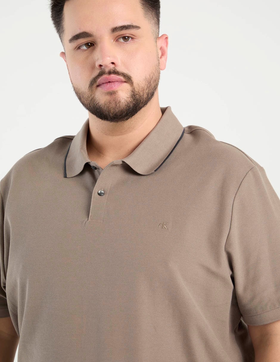 Playera tipo polo Ck para hombre