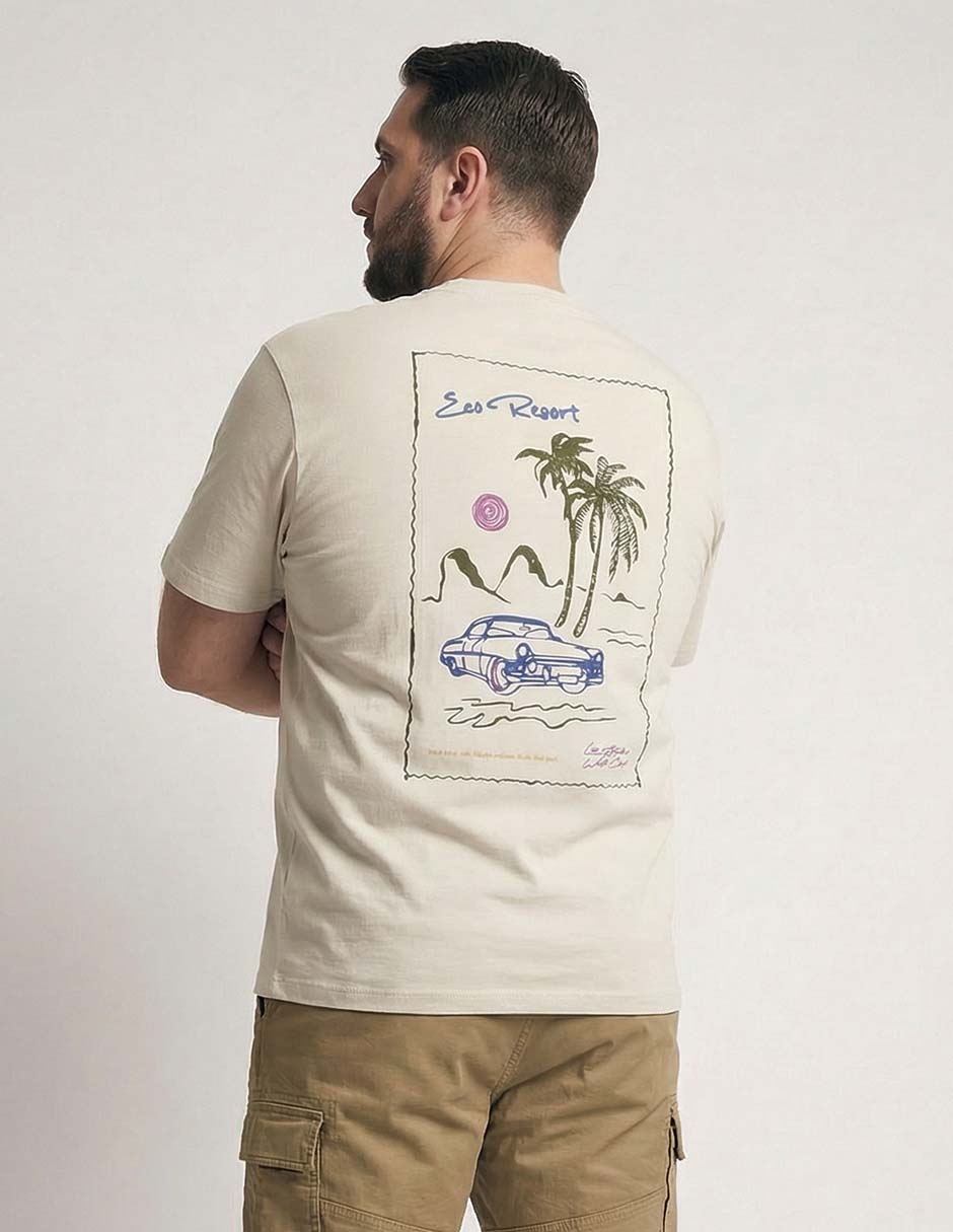 Playera cuello redondo para hombre 5