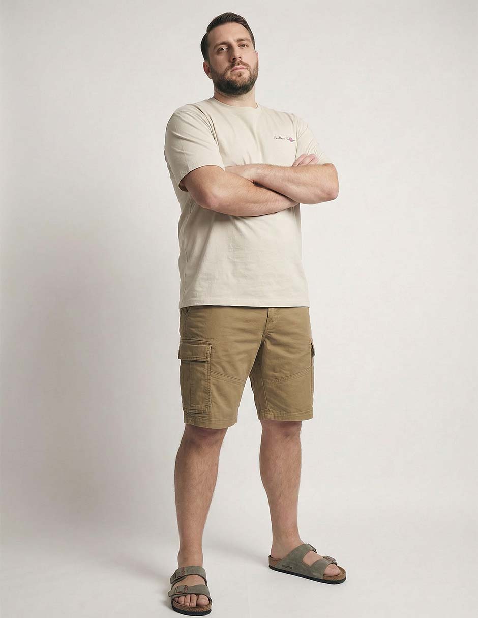 Playera cuello redondo para hombre