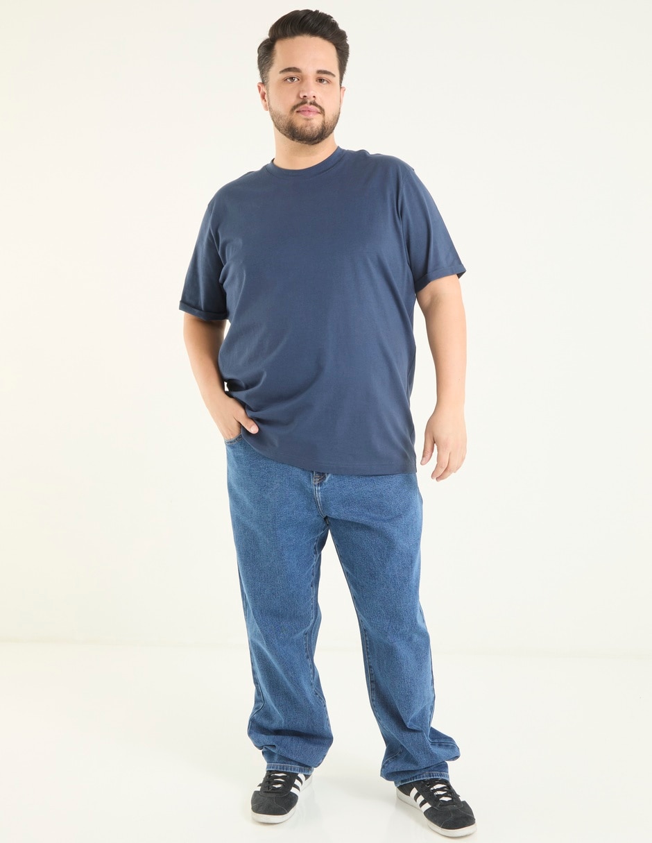 Playera cuello redondo para hombre
