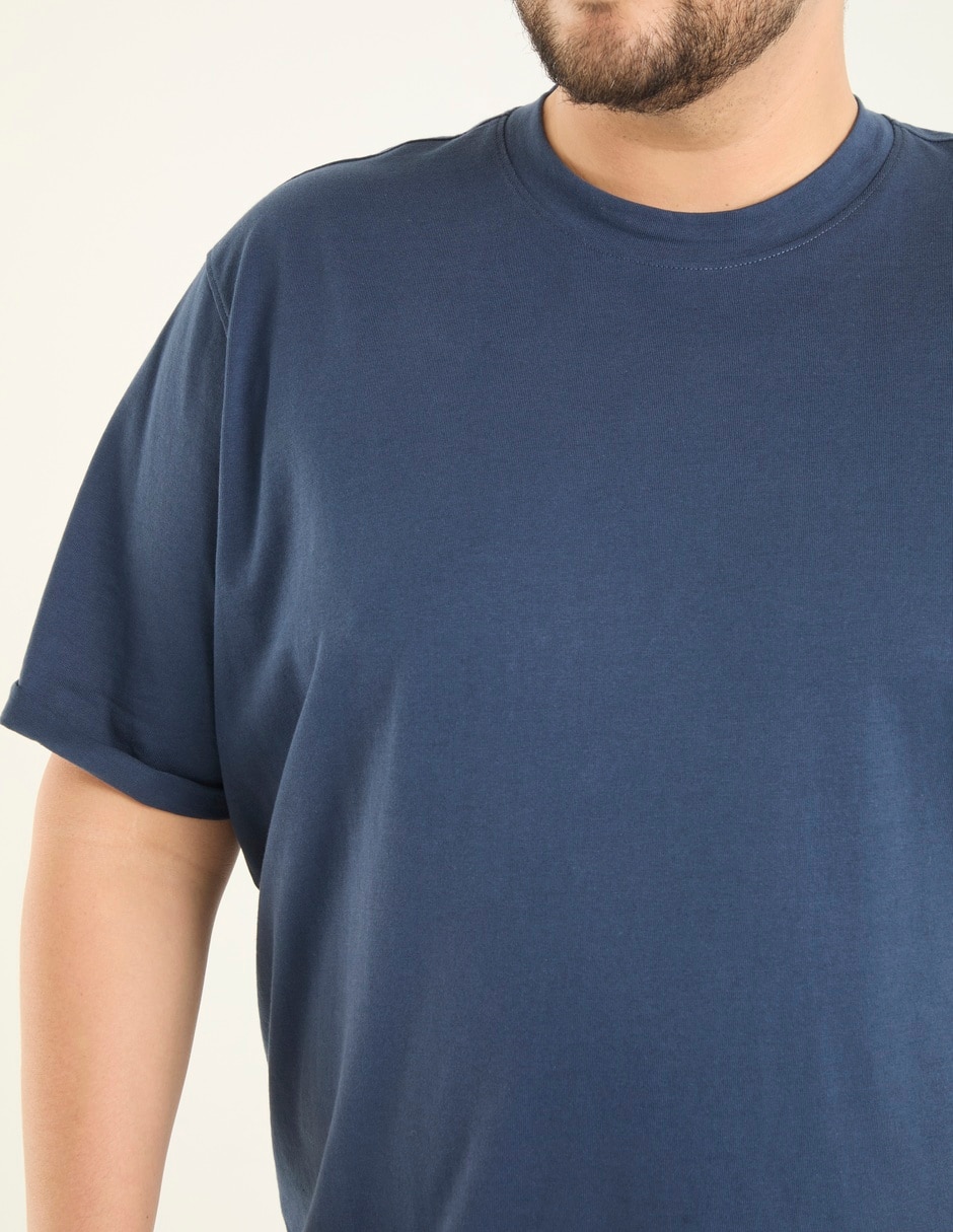Playera cuello redondo para hombre