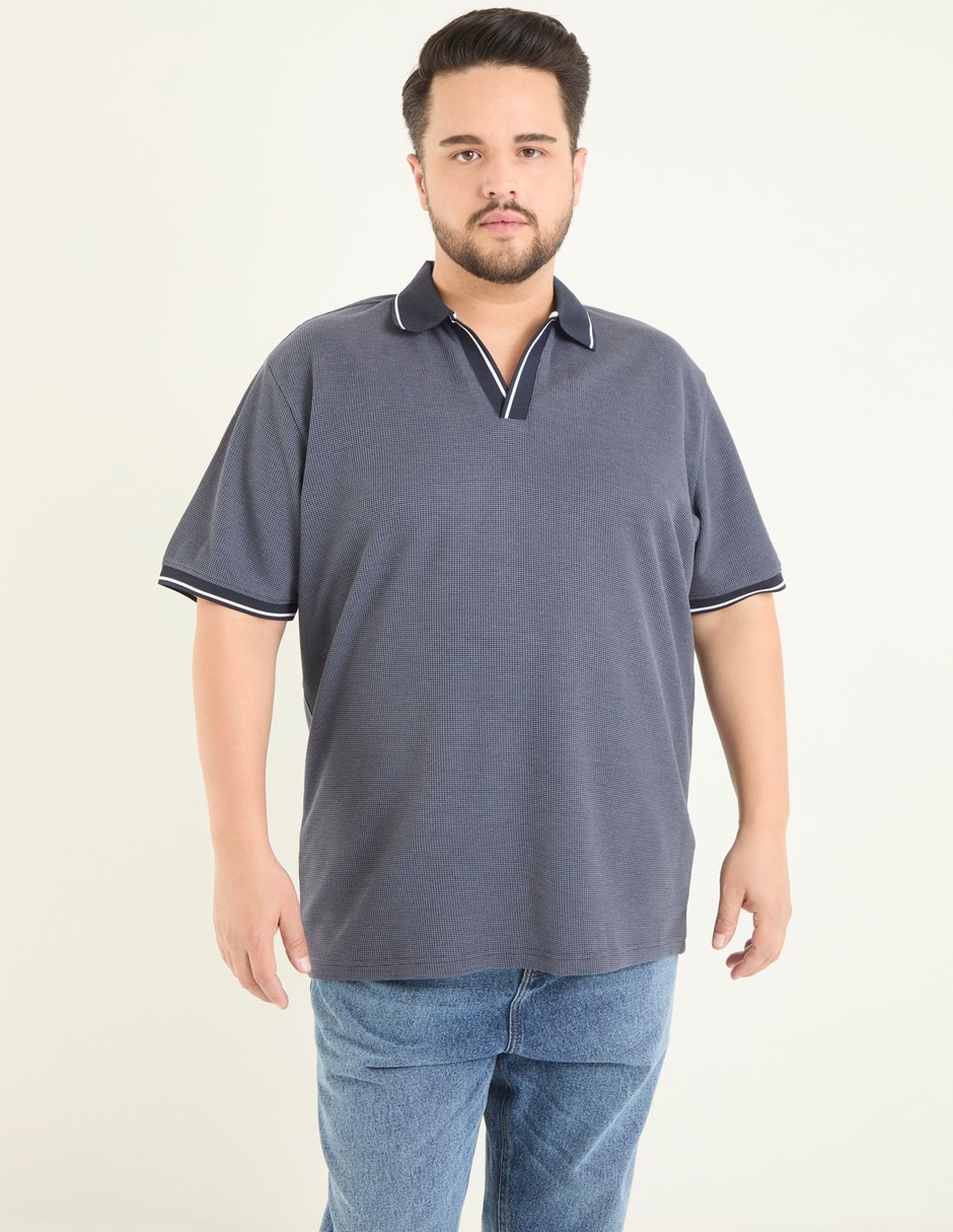 Playera tipo polo Jbe para hombre