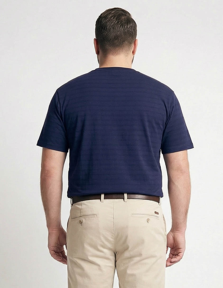 Playera cuello redondo para hombre