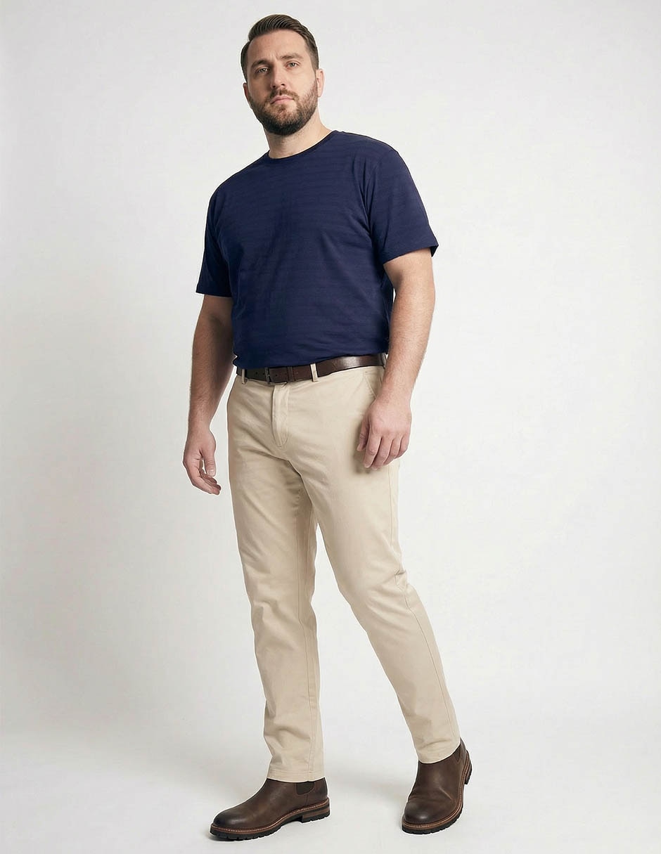 Playera cuello redondo para hombre