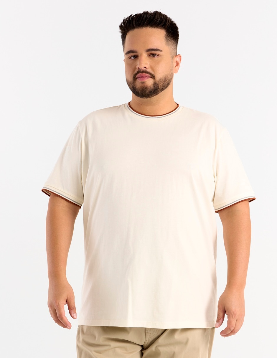Playera cuello redondo para hombre Playera cuello redondo para hombre