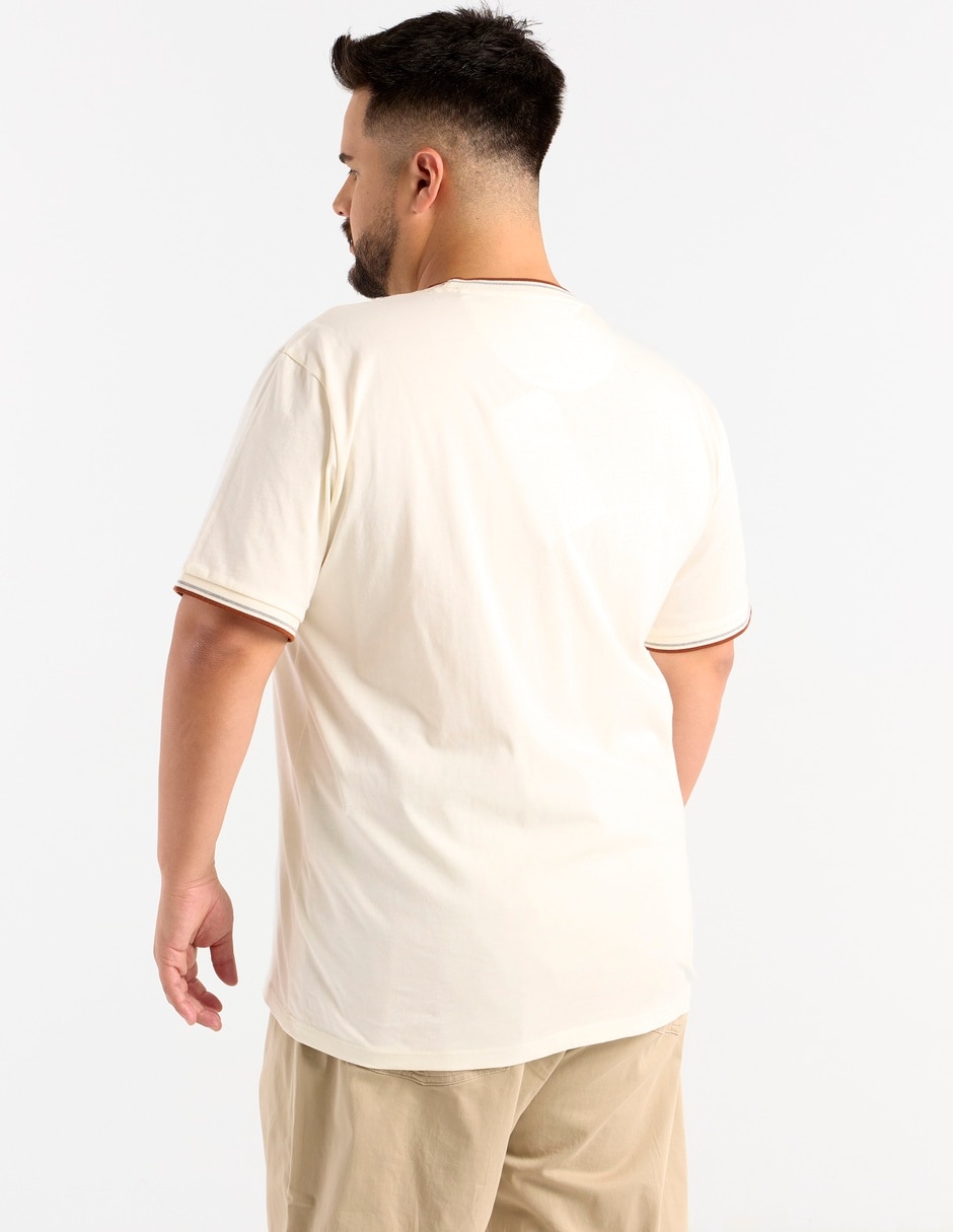 Playera cuello redondo para hombre 2