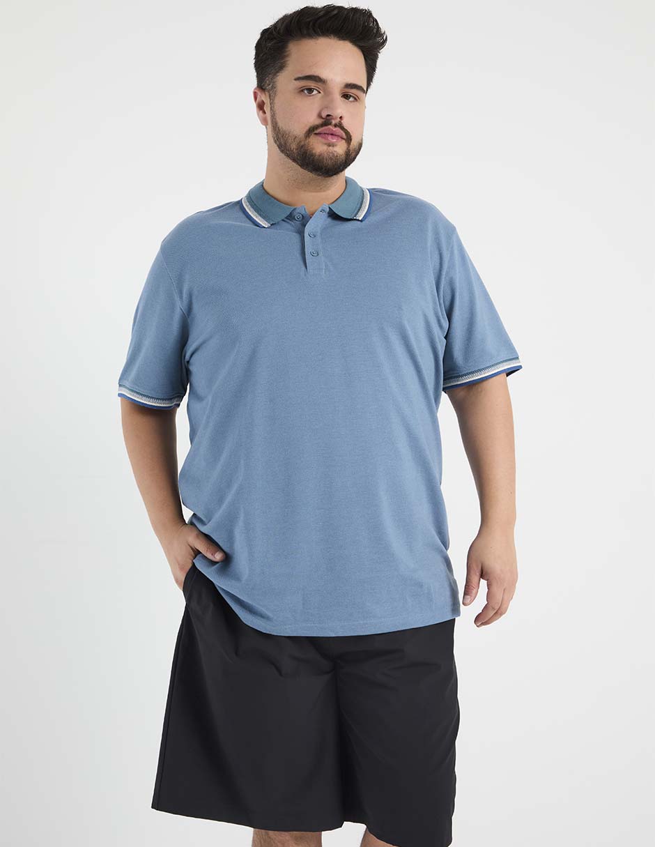 Playera tipo polo para hombre