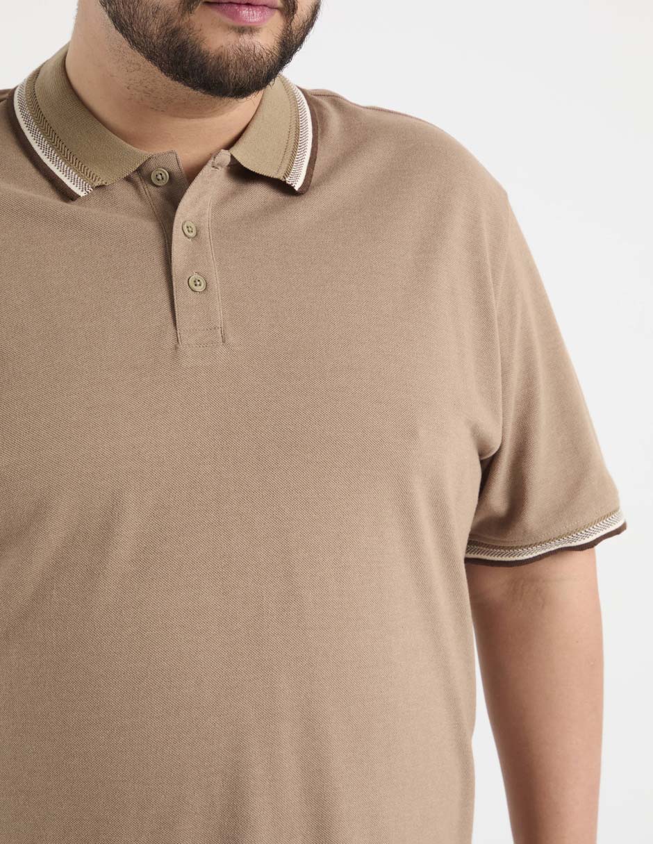 Playera tipo polo Jbe para hombre