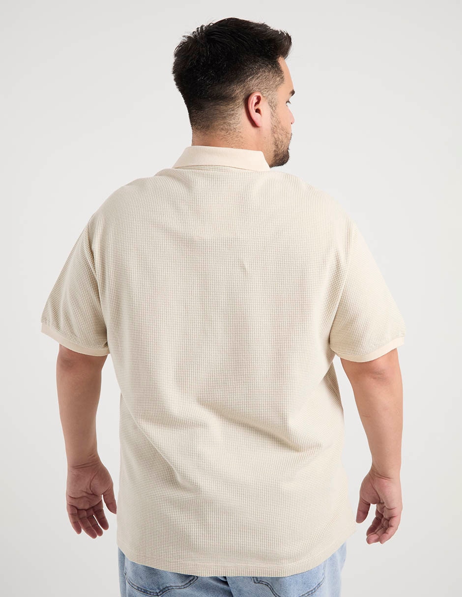 Playera tipo polo Jbe para hombre