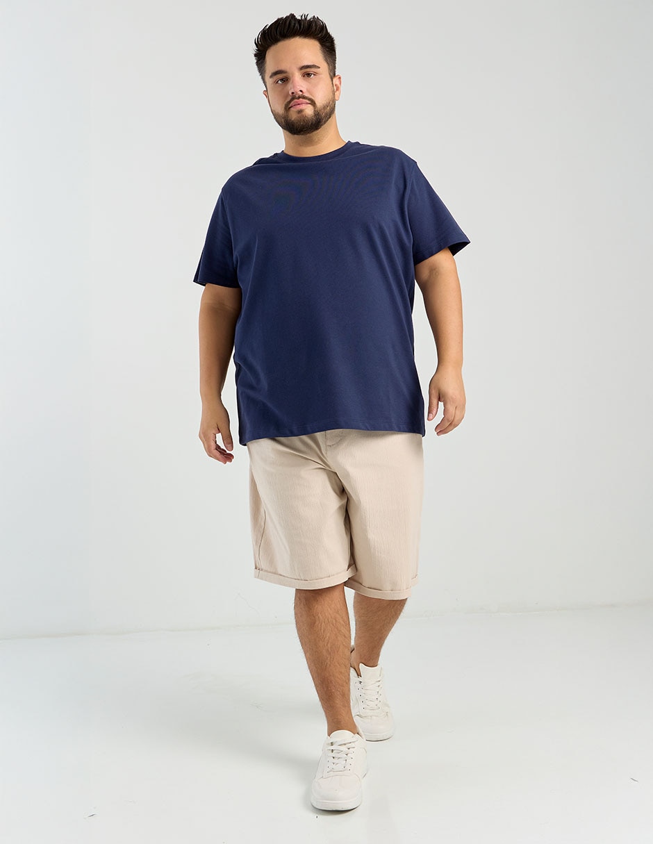 Bermuda de algodón para hombre