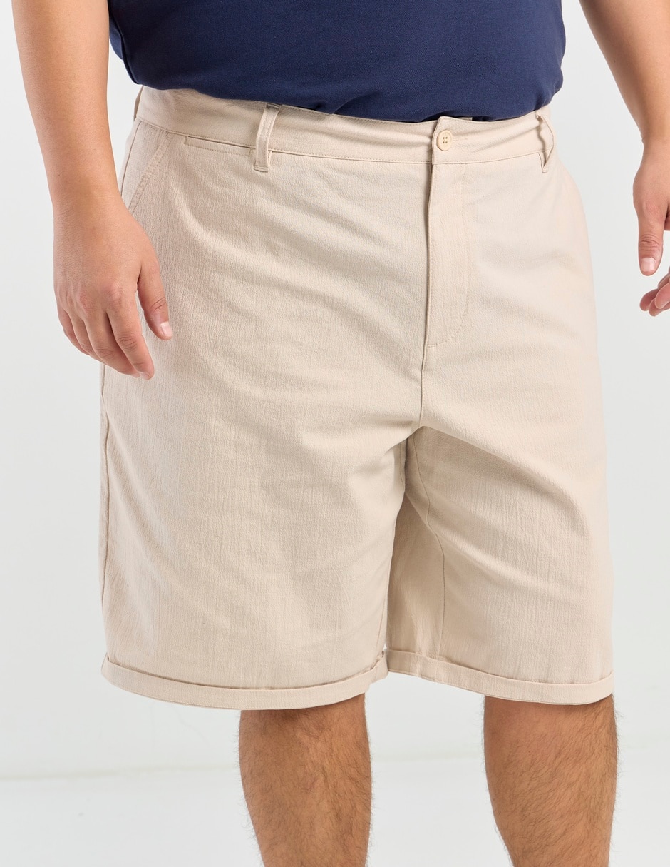 Bermuda de algodón para hombre