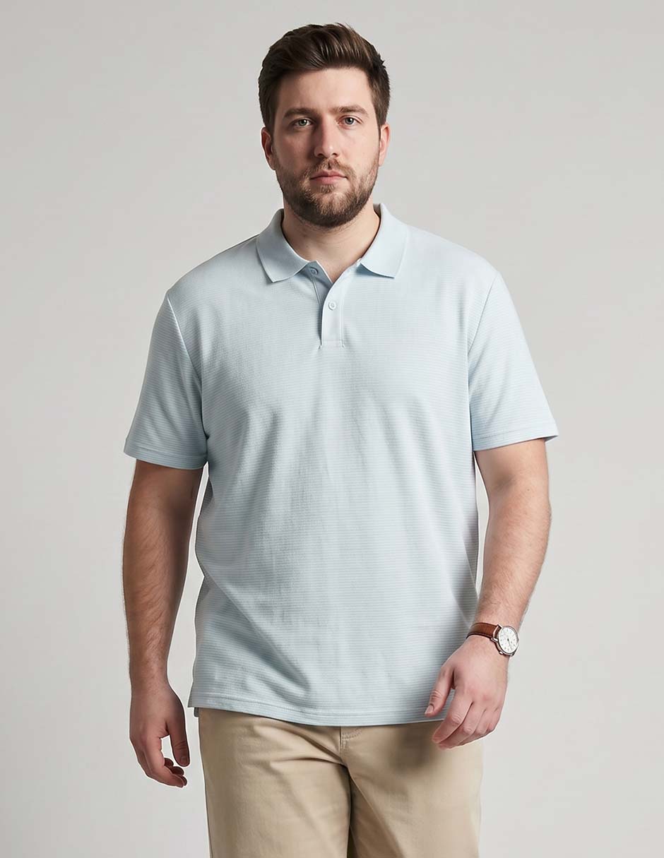 Playera tipo polo para hombre