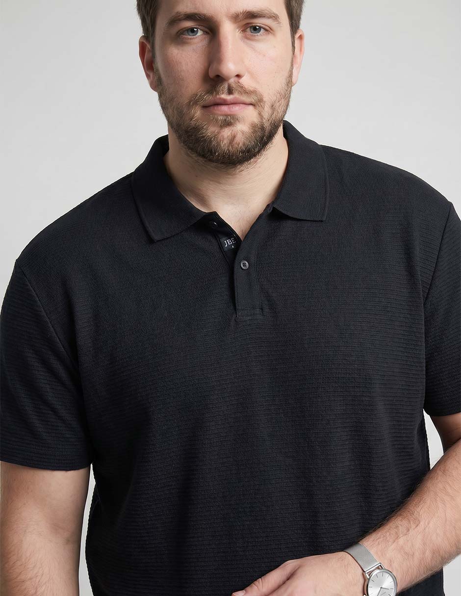 Playera tipo polo Jbe para hombre