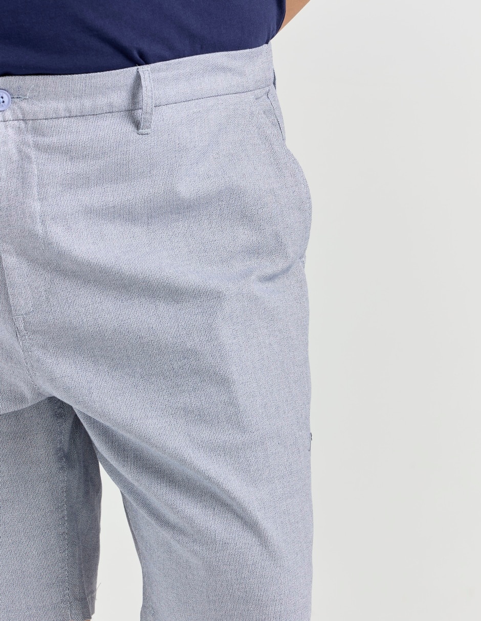 Bermuda de algodón para hombre