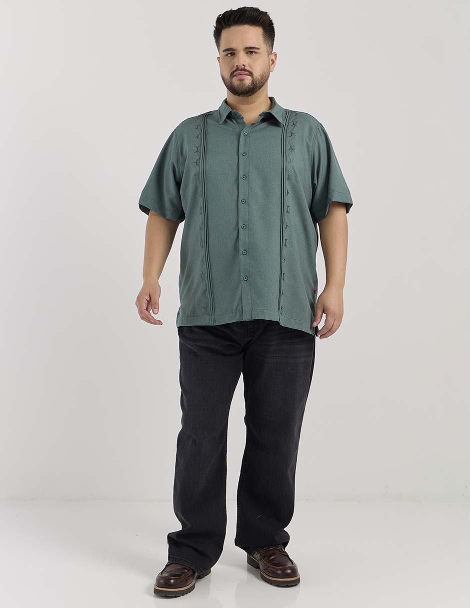 Jeans straight Jbe lavado whisker para hombre