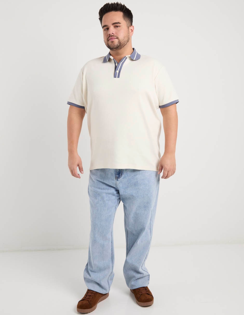 Playera tipo polo Jbe para hombre 2