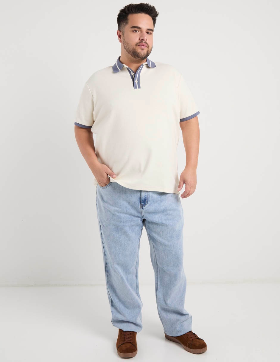 Playera tipo polo Jbe para hombre 3